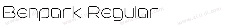 Benpark Regular字体转换 Benpark Regular字体转换